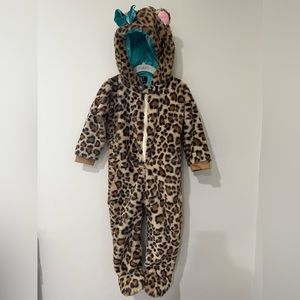 Posh Peanut Lana leopard halloween costume